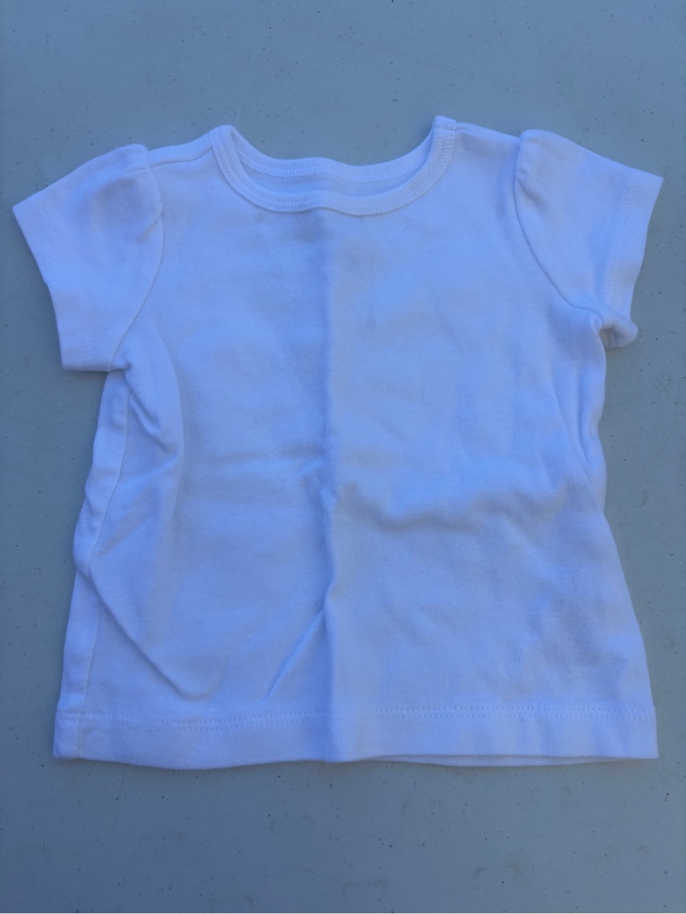Carter's White Short Sleeve Tee for Kids